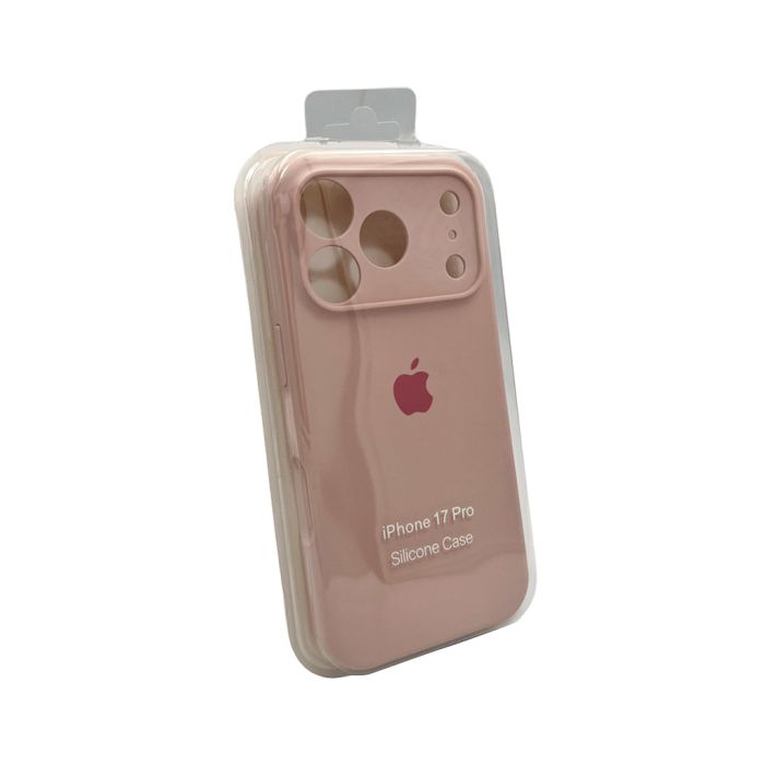 Чохол для смартфона Silicone Full Case AA Camera Protect for Apple iPhone 17 Pro Max 15,Pink Sand (FullAAi17PM-15)