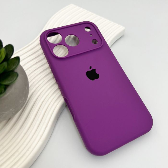 Чохол для смартфона Silicone Full Case AA Camera Protect for Apple iPhone 17 Pro Max 19,Purple (FullAAi17PM-19)