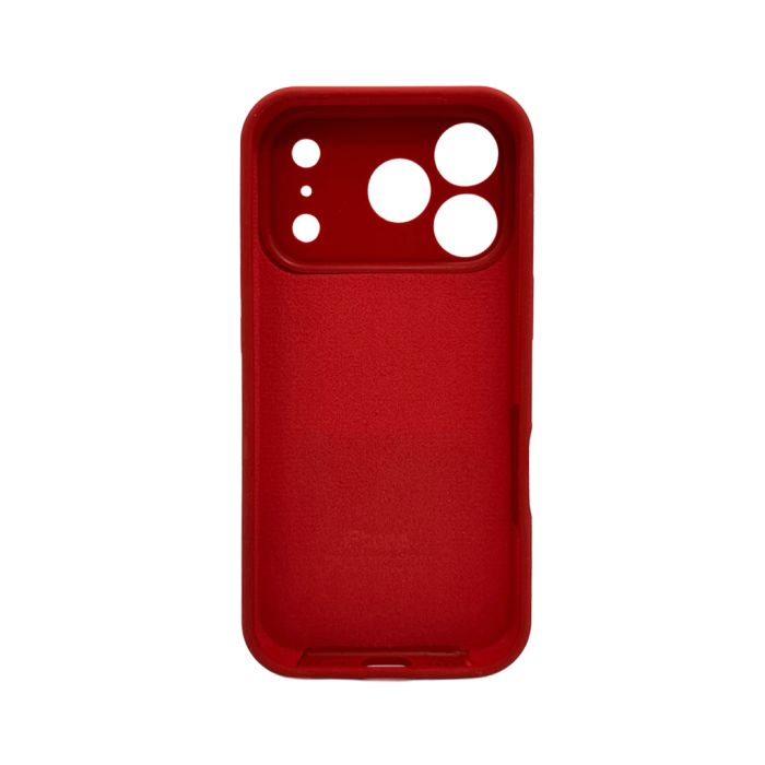 Чохол для смартфона Silicone Full Case AA Camera Protect for Apple iPhone 17 Pro Max 20,China Red (FullAAi17PM-20)