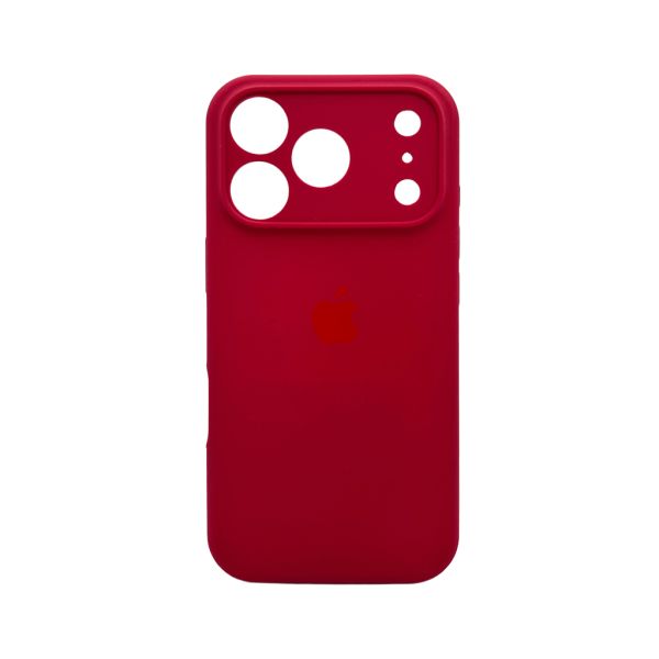Чохол для смартфона Silicone Full Case AA Camera Protect for Apple iPhone 17 Pro Max 21,Rose Red (FullAAi17PM-21)