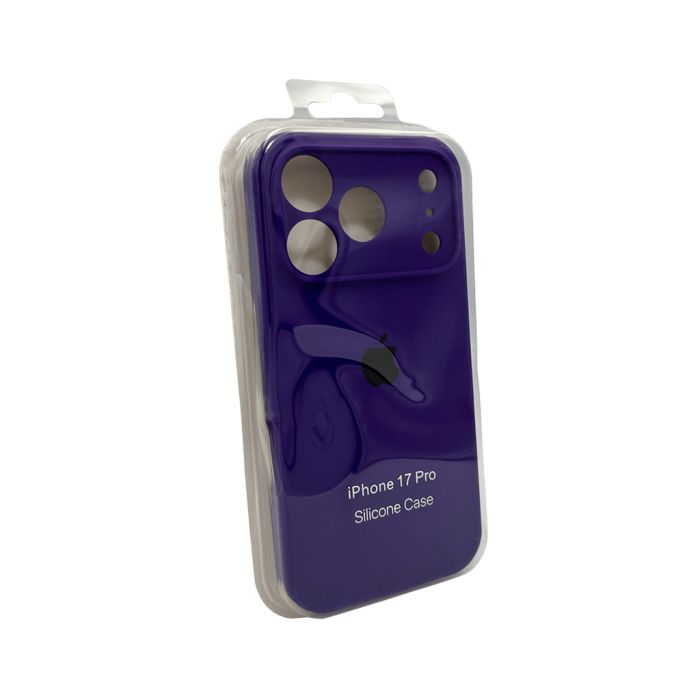 Чохол для смартфона Silicone Full Case AA Camera Protect for Apple iPhone 17 Pro Max 22,Dark Purple (FullAAi17PM-22)