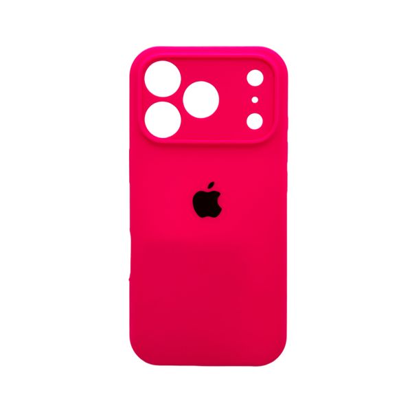 Чохол для смартфона Silicone Full Case AA Camera Protect for Apple iPhone 17 Pro Max 23,Shyny Pink (FullAAi17PM-23)