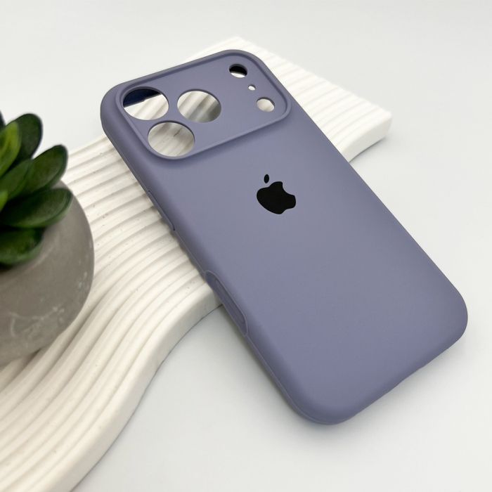 Чохол для смартфона Silicone Full Case AA Camera Protect for Apple iPhone 17 Pro Max 28,Lavender Grey (FullAAi17PM-28)