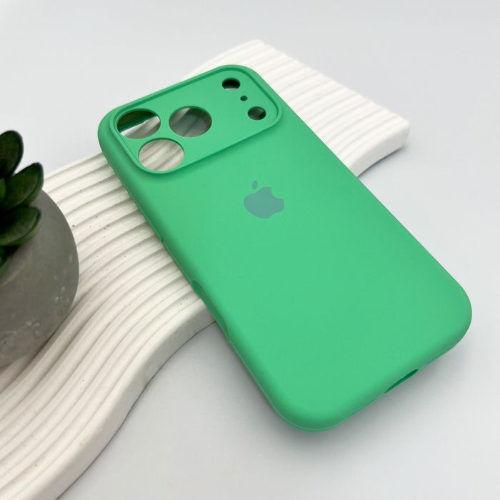 Чохол для смартфона Silicone Full Case AA Camera Protect for Apple iPhone 17 Pro Max 30,Spearmint (FullAAi17PM-30)