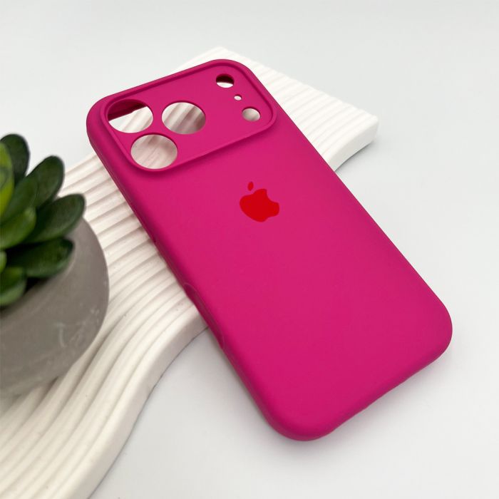 Чохол для смартфона Silicone Full Case AA Camera Protect for Apple iPhone 17 Pro Max 32,Dragon Fruit (FullAAi17PM-32)