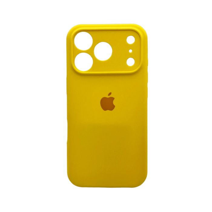 Чохол для смартфона Silicone Full Case AA Camera Protect for Apple iPhone 17 Pro Max 33,Canary Yellow (FullAAi17PM-33)