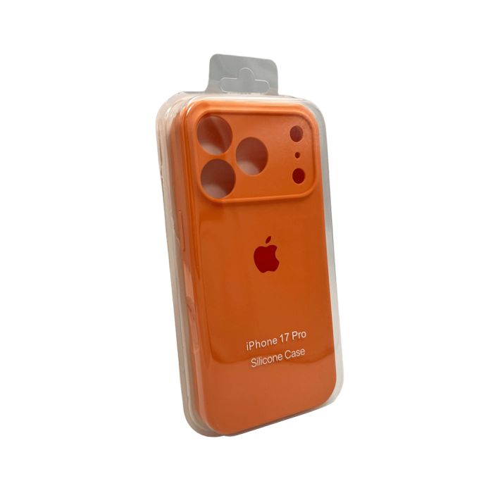 Чохол для смартфона Silicone Full Case AA Camera Protect for Apple iPhone 17 Pro Max 34,Papaya (FullAAi17PM-34)
