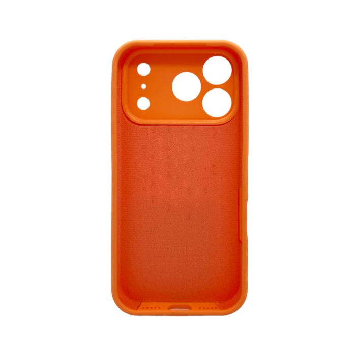 Чохол для смартфона Silicone Full Case AA Camera Protect for Apple iPhone 17 Pro Max 34,Papaya (FullAAi17PM-34)
