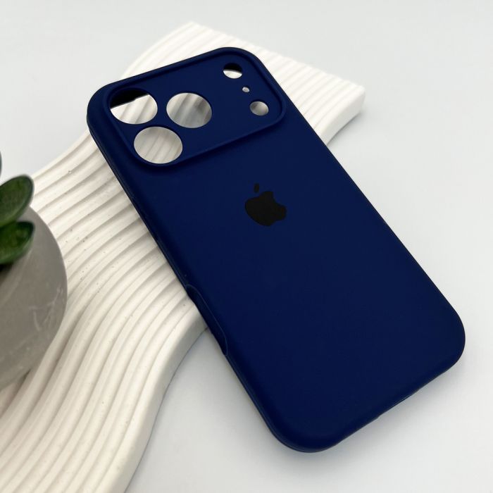 Чохол для смартфона Silicone Full Case AA Camera Protect for Apple iPhone 17 Pro Max 39,Navy Blue (FullAAi17PM-39)