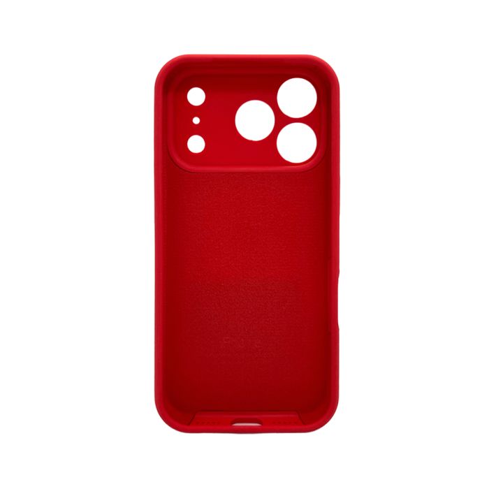 Чохол для смартфона Silicone Full Case AA Camera Protect for Apple iPhone 17 Pro Max 43,Berry Red (FullAAi17PM-43)