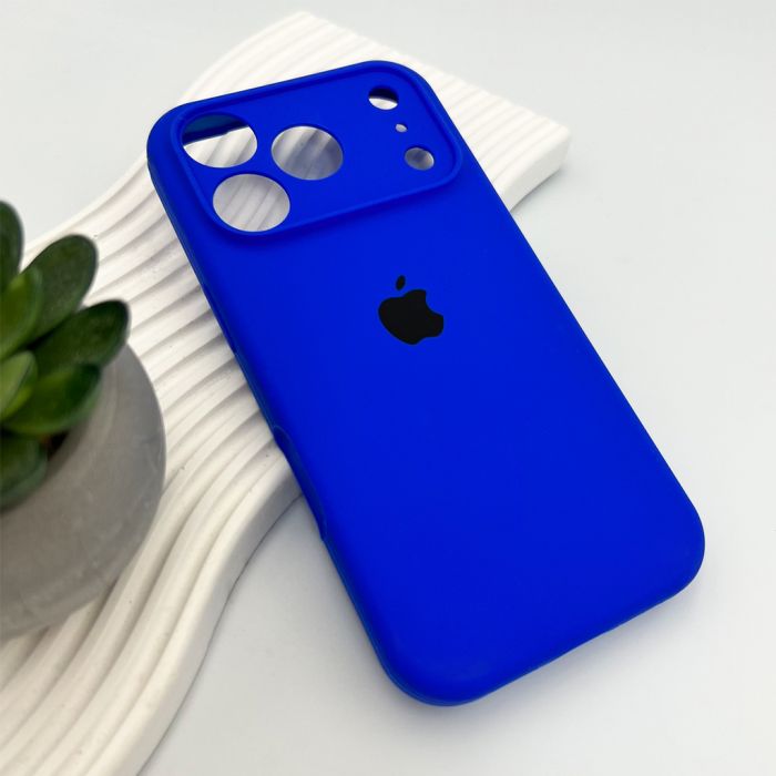 Чохол для смартфона Silicone Full Case AA Camera Protect for Apple iPhone 17 Pro Max 45,Shiny Blue (FullAAi17PM-45)