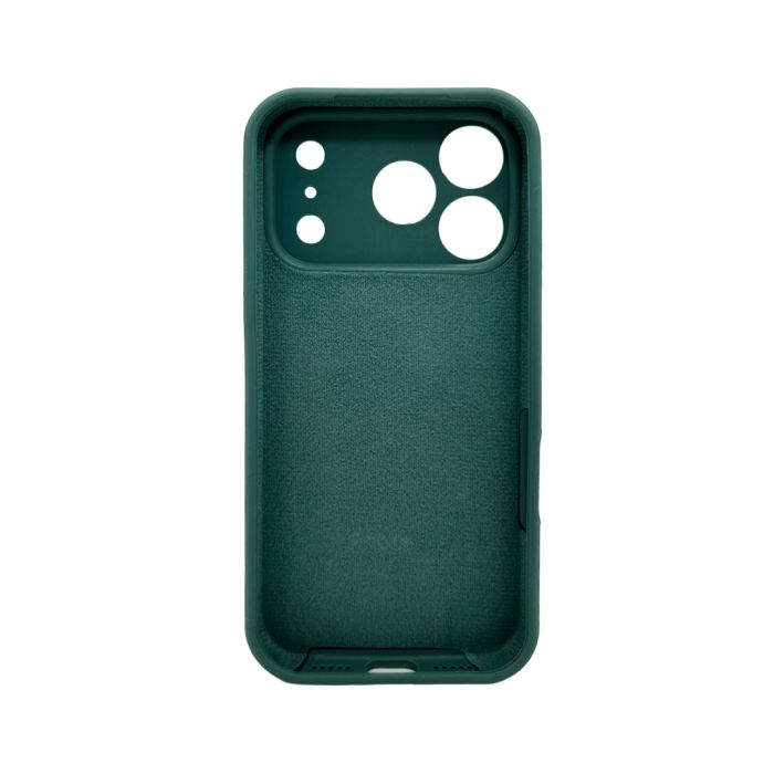 Чохол для смартфона Silicone Full Case AA Camera Protect for Apple iPhone 17 Pro Max 46,Pine Green (FullAAi17PM-46)