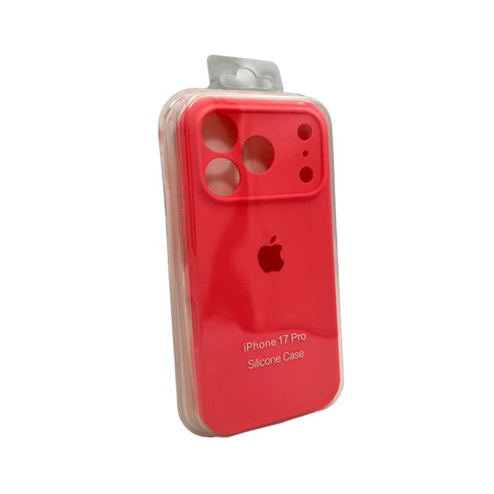 Чохол для смартфона Silicone Full Case AA Camera Protect for Apple iPhone 17 Pro Max 50,Pink Orange (FullAAi17PM-50)