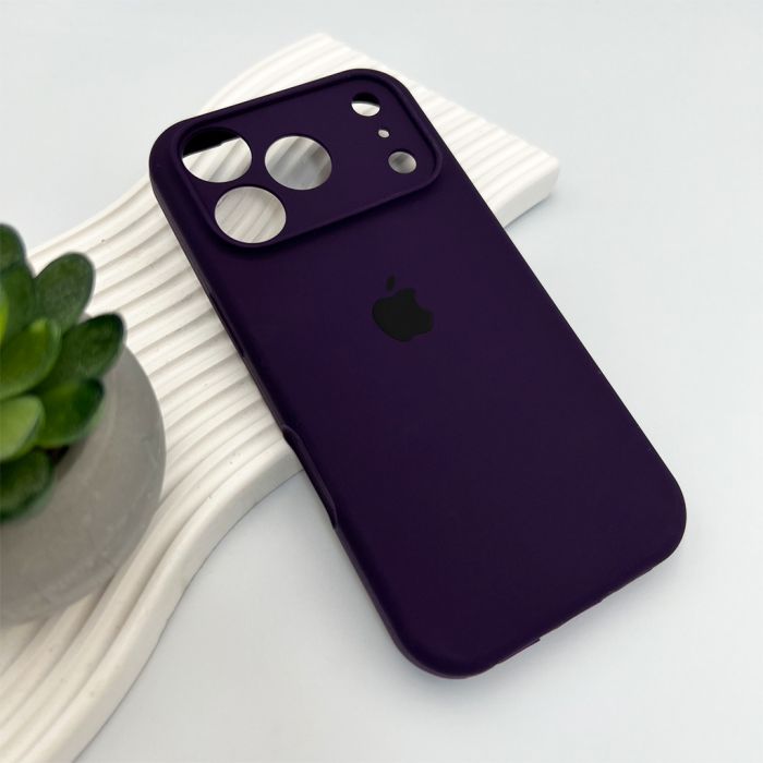 Чохол для смартфона Silicone Full Case AA Camera Protect for Apple iPhone 17 Pro Max 59,Berry Purple (FullAAi17PM-59)