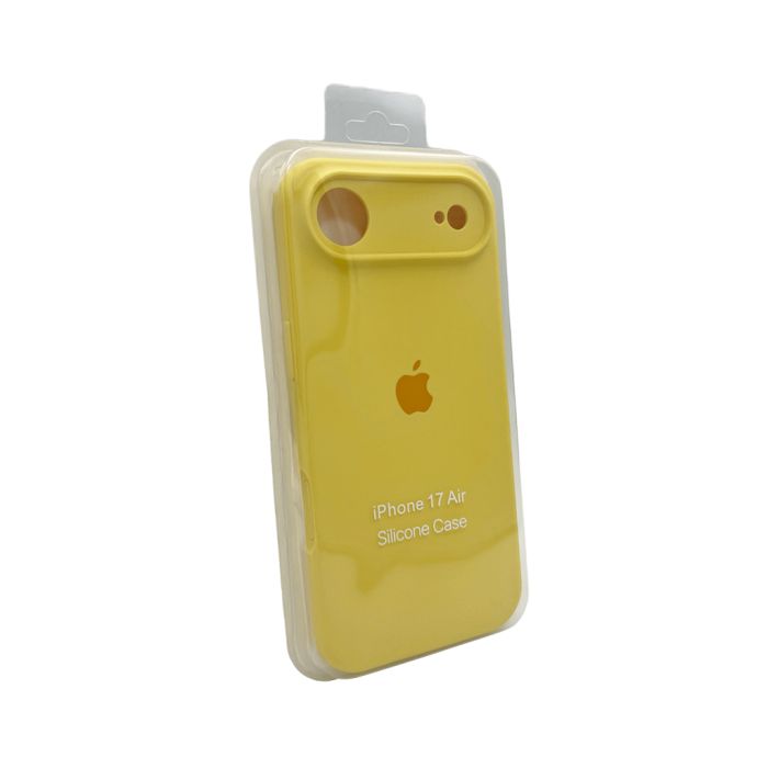 Чохол для смартфона Silicone Full Case AA Camera Protect for Apple iPhone 17 Air 4,Yellow (FullAAi17A-4)