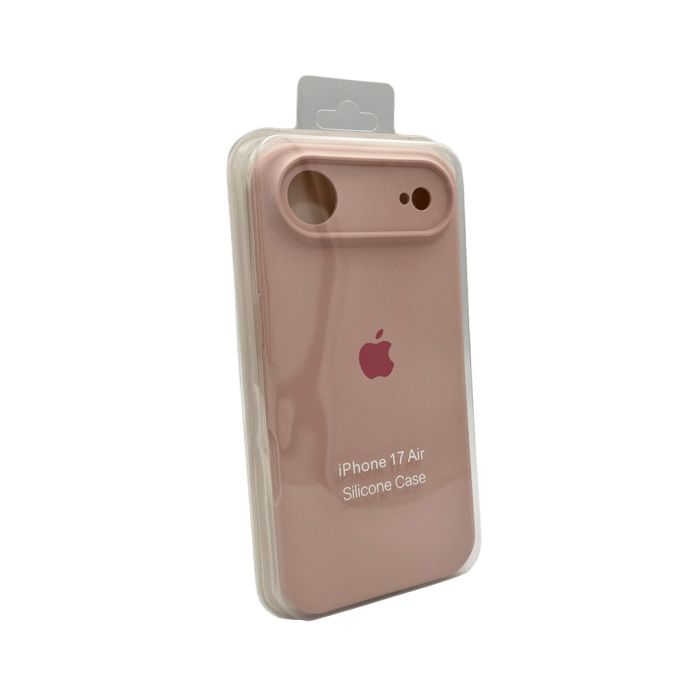 Чохол для смартфона Silicone Full Case AA Camera Protect for Apple iPhone 17 Air 15,Pink Sand (FullAAi17A-15)