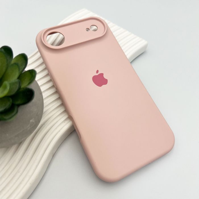 Чохол для смартфона Silicone Full Case AA Camera Protect for Apple iPhone 17 Air 15,Pink Sand (FullAAi17A-15)