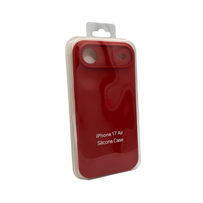 Чохол для смартфона Silicone Full Case AA Camera Protect for Apple iPhone 17 Air 20,China Red (FullAAi17A-20)