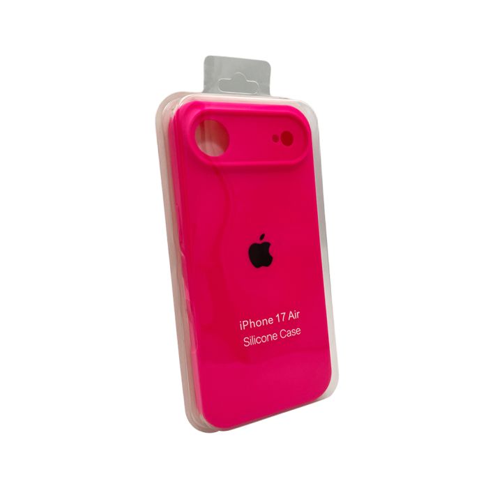 Чохол для смартфона Silicone Full Case AA Camera Protect for Apple iPhone 17 Air 23,Shyny Pink (FullAAi17A-23)