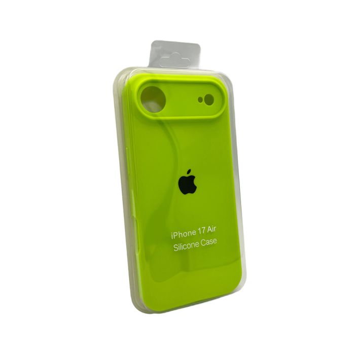 Чохол для смартфона Silicone Full Case AA Camera Protect for Apple iPhone 17 Air 24,Shiny Green (FullAAi17A-24)