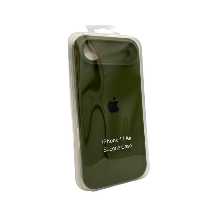 Чохол для смартфона Silicone Full Case AA Camera Protect for Apple iPhone 17 Air 29,Army Green (FullAAi17A-29)
