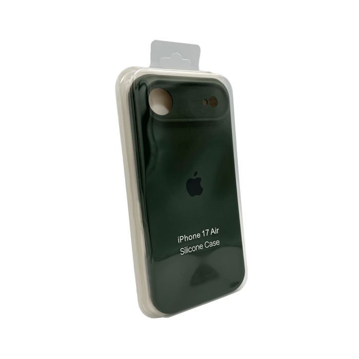 Чохол для смартфона Silicone Full Case AA Camera Protect for Apple iPhone 17 Air 31,Dark Green (FullAAi17A-31)