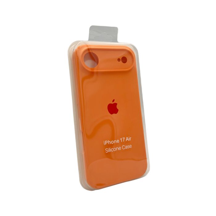 Чохол для смартфона Silicone Full Case AA Camera Protect for Apple iPhone 17 Air 34,Papaya (FullAAi17A-34)