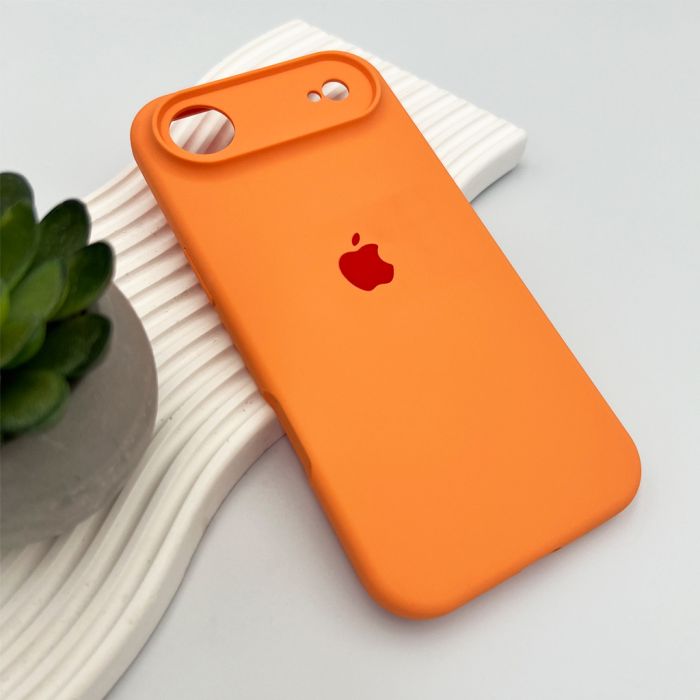 Чохол для смартфона Silicone Full Case AA Camera Protect for Apple iPhone 17 Air 34,Papaya (FullAAi17A-34)