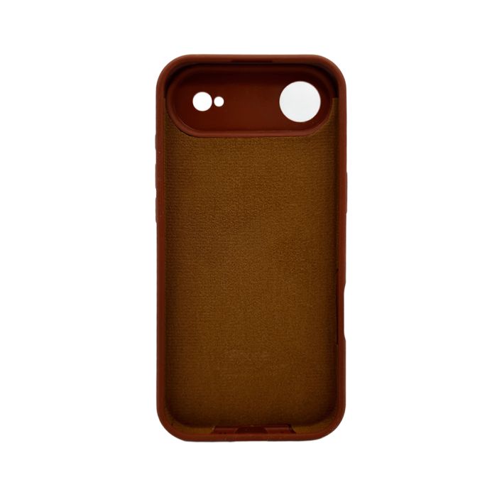 Чохол для смартфона Silicone Full Case AA Camera Protect for Apple iPhone 17 Air 42,Saddle Brown (FullAAi17A-42)