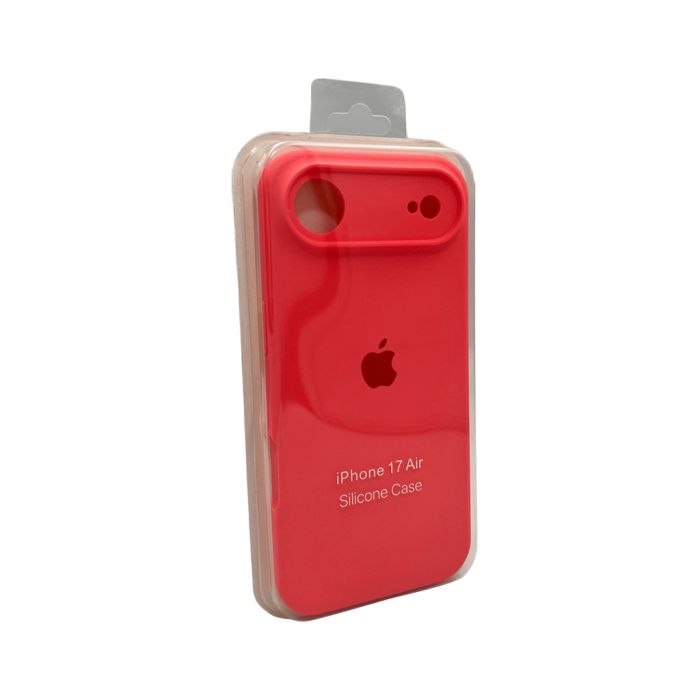 Чохол для смартфона Silicone Full Case AA Camera Protect for Apple iPhone 17 Air 50,Pink Orange (FullAAi17A-50)