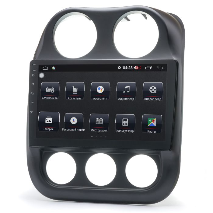 Штатна магнітола Prime-X 22-810/10B, 4+32, 4G. JEEP Compass 2011-2016