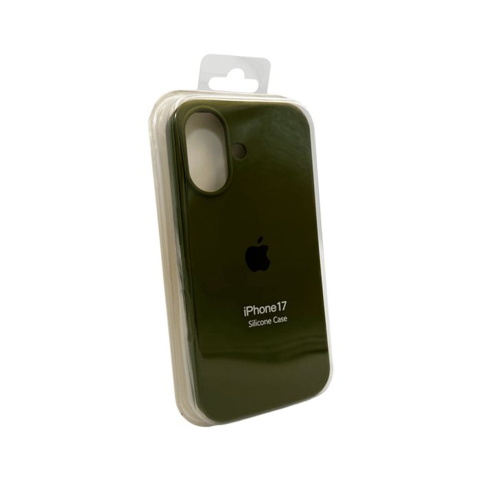 Чохол для смартфона Silicone Full Case AA Open Cam for Apple iPhone 17 29,Army Green (FullOpeAAi17-29)