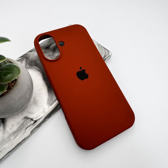 Чохол для смартфона Silicone Full Case AA Open Cam for Apple iPhone 17 42,Saddle Brown (FullOpeAAi17-42)