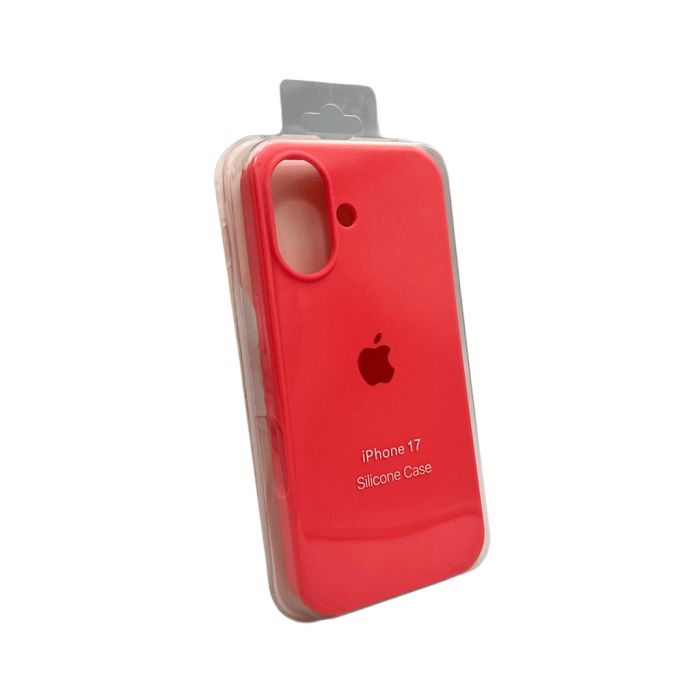 Чохол для смартфона Silicone Full Case AA Open Cam for Apple iPhone 17 50,Pink Orange (FullOpeAAi17-50)