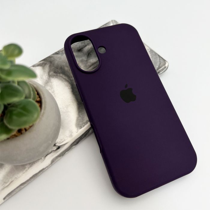 Чохол для смартфона Silicone Full Case AA Open Cam for Apple iPhone 17 59,Berry Purple (FullOpeAAi17-59)