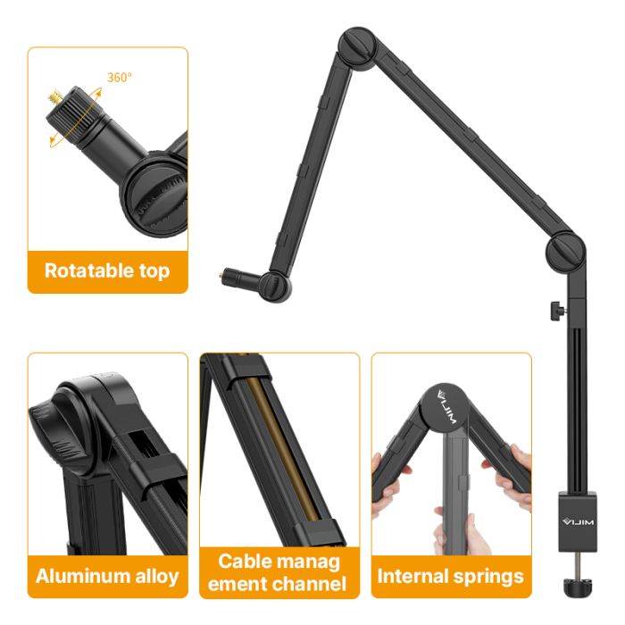 Штатив-тримач Ulanzi Vijim microphone boom arm (UV-2806 LS24) (2806)