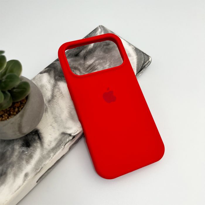 Чохол для смартфона Silicone Full Case AA Open Cam for Apple iPhone 17 Pro 11,Red (FullOpeAAi17P-11)
