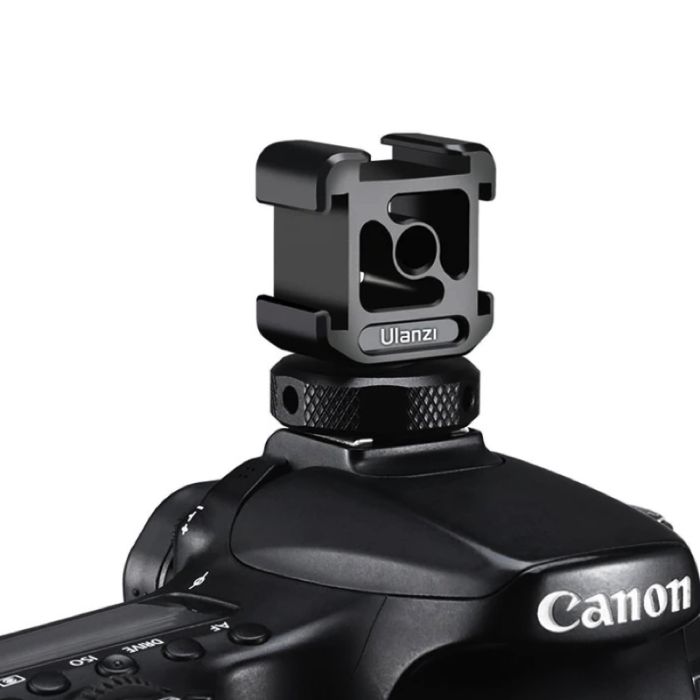 Адаптер кронштейн Ulanzi Vijim metal Triple Cold Shoe Mount (UV-2132 PT-12) (2132)
