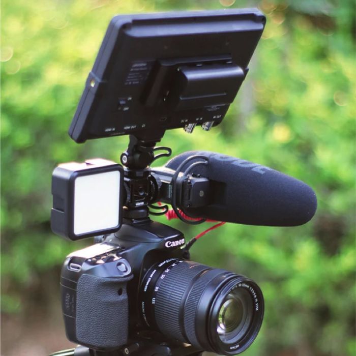 Адаптер кронштейн Ulanzi Vijim metal Triple Cold Shoe Mount (UV-2132 PT-12) (2132)