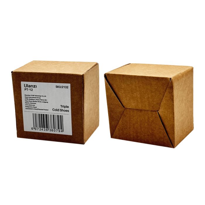 Адаптер кронштейн Ulanzi Vijim metal Triple Cold Shoe Mount (UV-2132 PT-12) (2132)