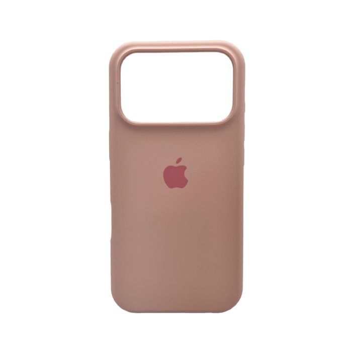 Чохол для смартфона Silicone Full Case AA Open Cam for Apple iPhone 17 Pro 15,Pink Sand (FullOpeAAi17P-15)