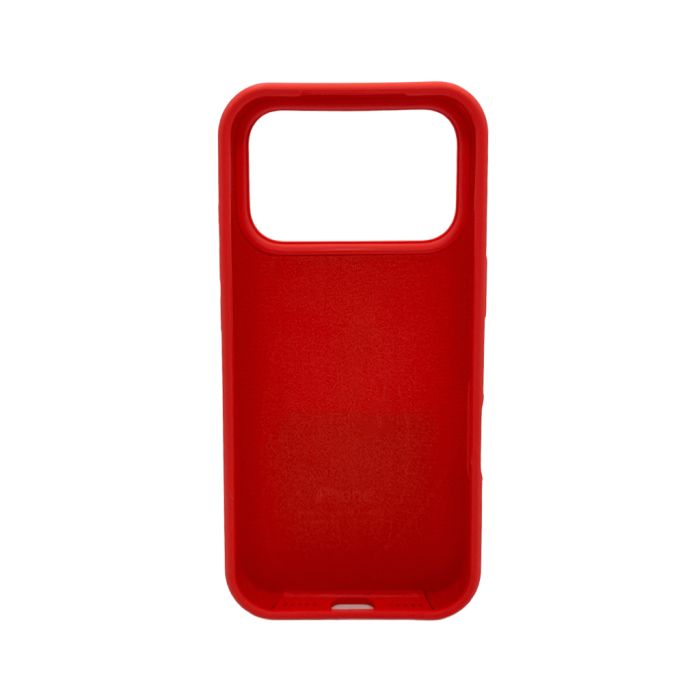 Чохол для смартфона Silicone Full Case AA Open Cam for Apple iPhone 17 Pro 20,China Red (FullOpeAAi17P-20)