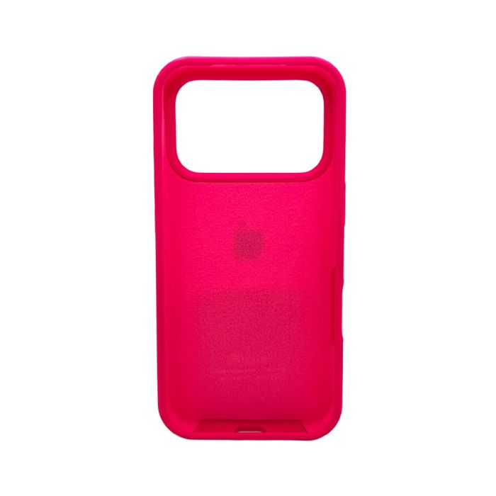 Чохол для смартфона Silicone Full Case AA Open Cam for Apple iPhone 17 Pro 23,Shyny Pink (FullOpeAAi17P-23)