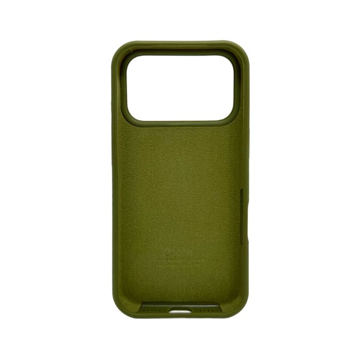 Чохол для смартфона Silicone Full Case AA Open Cam for Apple iPhone 17 Pro 29,Army Green (FullOpeAAi17P-29)