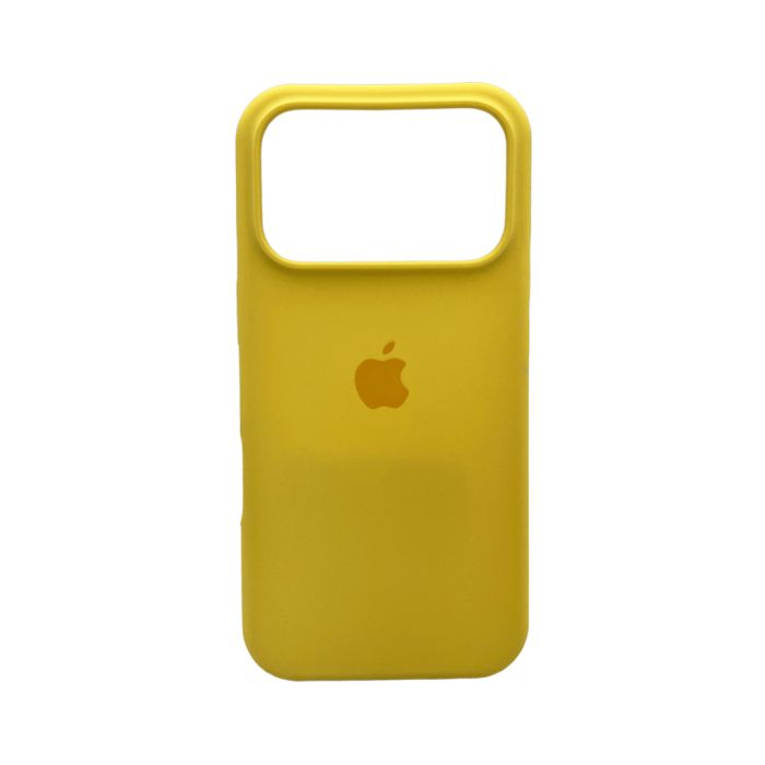 Чохол для смартфона Silicone Full Case AA Open Cam for Apple iPhone 17 Pro 33,Canary Yellow (FullOpeAAi17P-33)