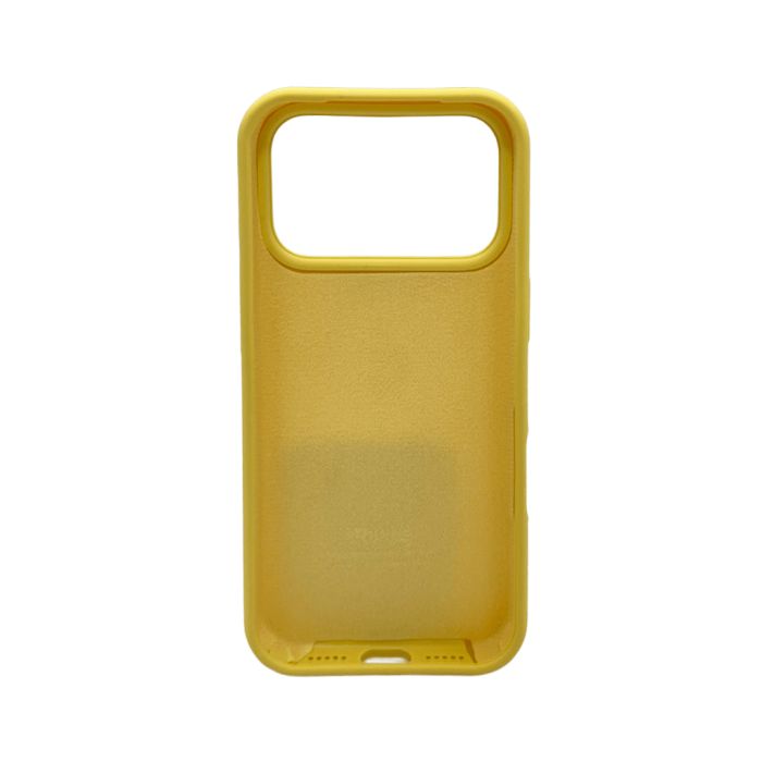 Чохол для смартфона Silicone Full Case AA Open Cam for Apple iPhone 17 Pro 33,Canary Yellow (FullOpeAAi17P-33)