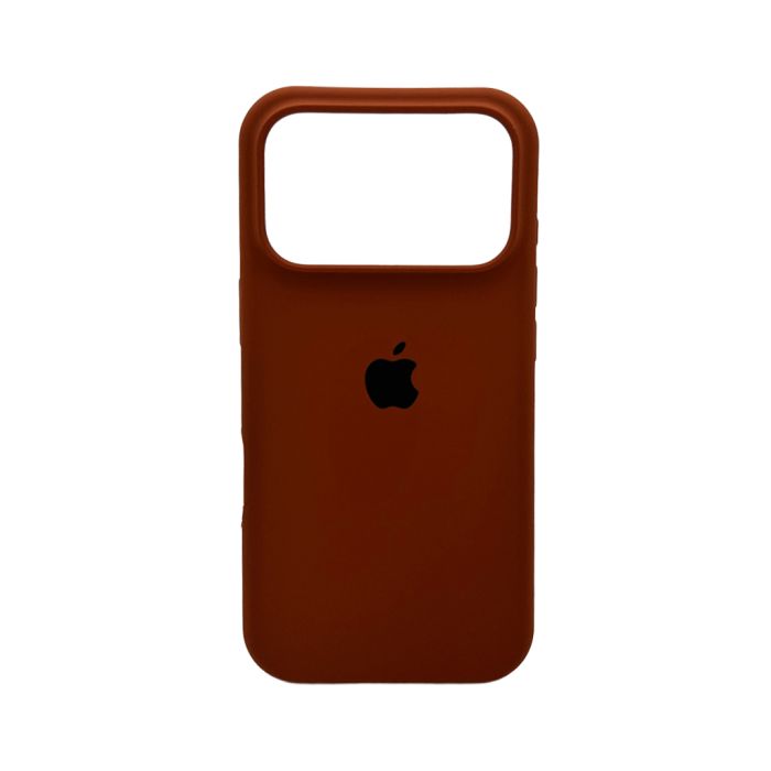 Чохол для смартфона Silicone Full Case AA Open Cam for Apple iPhone 17 Pro 42,Saddle Brown (FullOpeAAi17P-42)