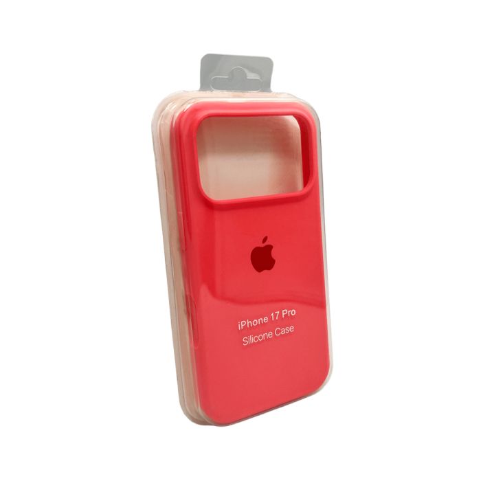 Чохол для смартфона Silicone Full Case AA Open Cam for Apple iPhone 17 Pro 50,Pink Orange (FullOpeAAi17P-50)