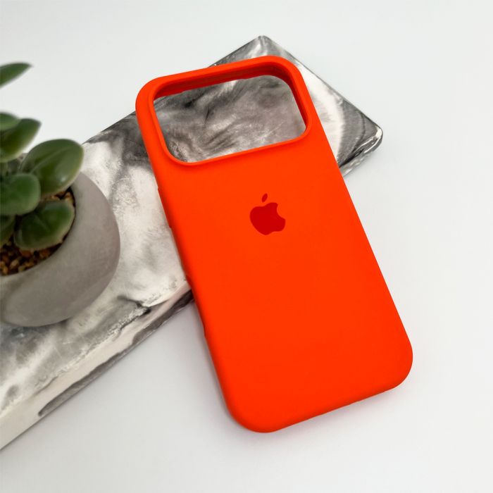 Чохол для смартфона Silicone Full Case AA Open Cam for Apple iPhone 17 Pro 52,Orange (FullOpeAAi17P-52)