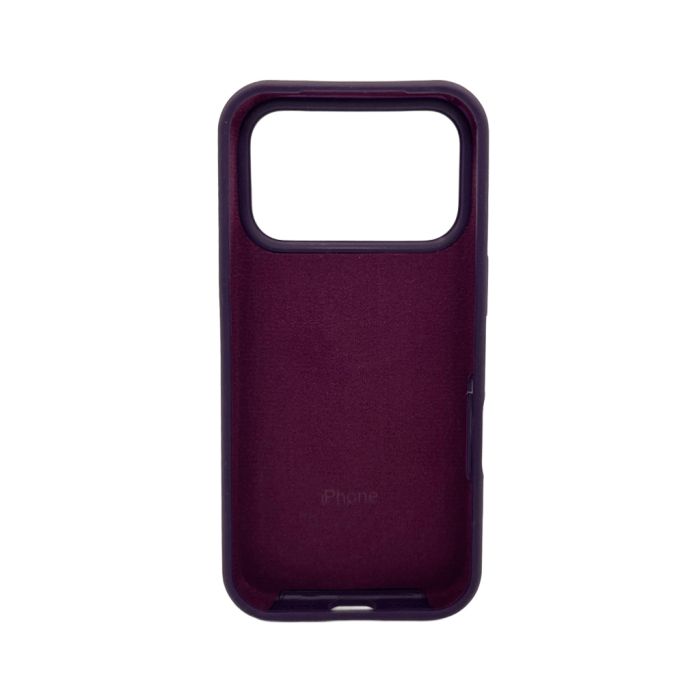 Чохол для смартфона Silicone Full Case AA Open Cam for Apple iPhone 17 Pro 59,Berry Purple (FullOpeAAi17P-59)